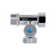 Кран приладовий кульовий Thermo Alliance Standart 1/2"х3/4"х1/2" ЗЗВ SD186W152015