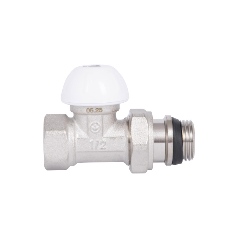 Кран радіаторний SD Forte Powerful 1/2" з антипротіканням прямий SF231W15