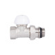 Кран радіаторний SD Forte Powerful 1/2" з антипротіканням прямий SF231W15
