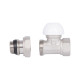 Кран радіаторний SD Forte Powerful 1/2" з антипротіканням прямий SF231W15