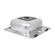 Кухонна мийка Brinex 4848 0,6 мм Micro Decor (BRIN4848MDEC0651258)