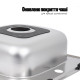 Кухонна мийка Brinex 4848 0,6 мм Micro Decor (BRIN4848MDEC0651258)