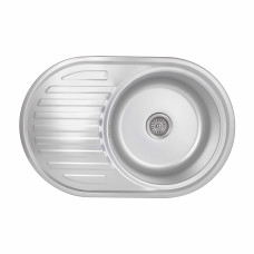 Кухонна мийка Brinex 7750 0,8 мм Micro Decor (BRIN7750MDEC08)