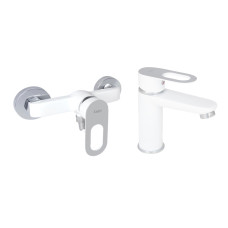Набір змішувачів Latwa 001 + Latwa 010 White