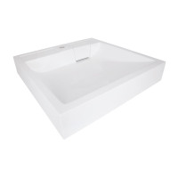 Раковина на пральну машину Qtap Arvin 595x595x115 мм, White QTARV2365WHI48575