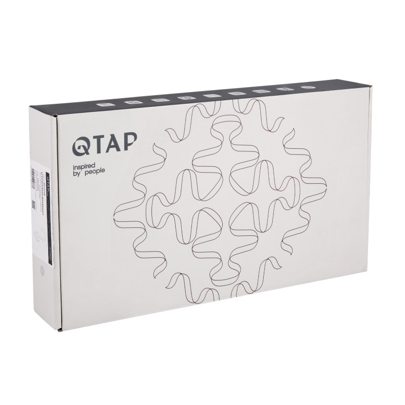Змішувач для раковини Qtap Vlasta New високий QTVLA269CRM45652 Chrome