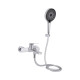Змішувач для ванни Qtap Slavonice (з душовим гарнітуром) QTSLV259CRM48034 Chrome