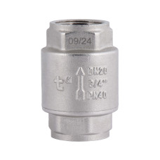 Зворотний клапан Thermo Alliance Forte 3/4"ВВ нікель із латунним штоком TAF240W20