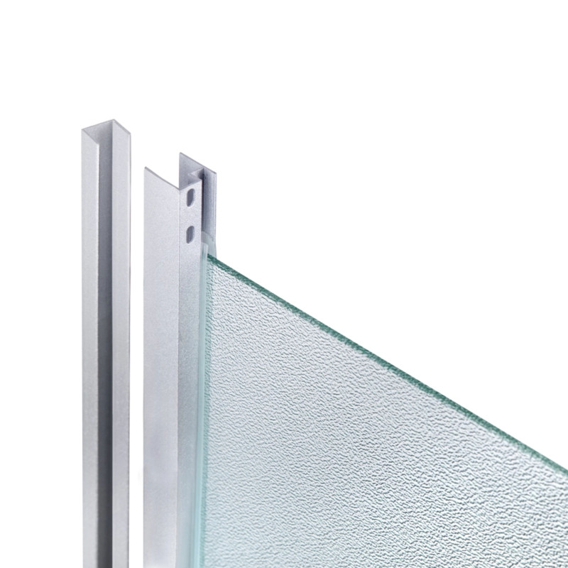 Душова кабіна Lidz Latwa SC80x80.SAT.LOW.FR, скло Frost 4 мм без піддона