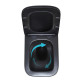 Готове рішення Qtap для ванної кімнати: підвісний унітаз Crow Ultra Quiet 485x340x290 + комплект інсталяції Standard (лінійна клавіша White)