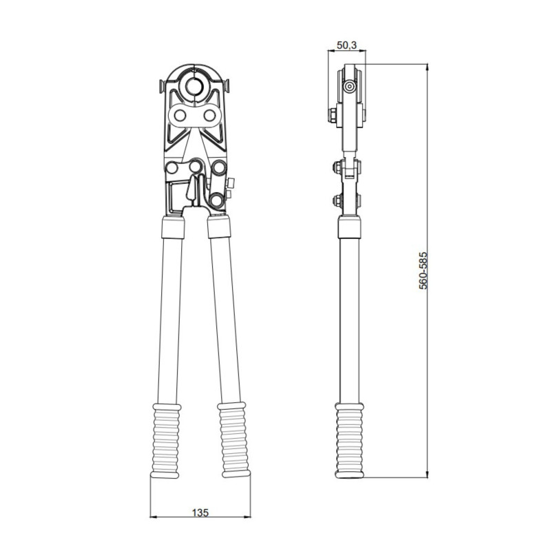 Інструмент для прес-фітинга Thermo Alliance d16-32 ручний STD-402