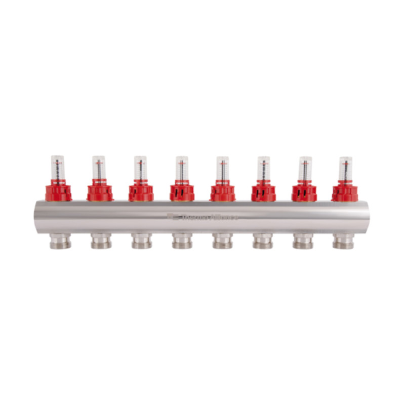 Колектор з витратомірами Thermo Alliance Standart 1" 8 виходів SD235W8