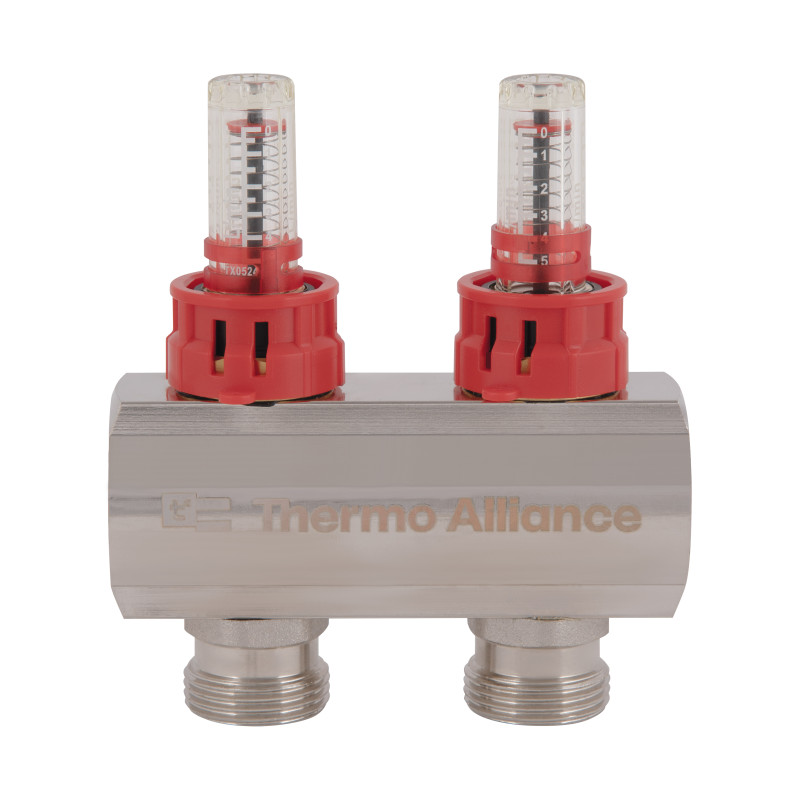 Колектор з витратомірами Thermo Alliance Standart 1" на 2 виходи