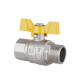 Кран кульовий Thermo Alliance Forte 1" ВЗ для газа (метелик) SF607G25