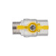 Кран кульовий Thermo Alliance Forte 1" ВЗ для газа (метелик) SF607G25