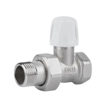 Кран радіаторний Icma 1/2" прямий без ручки №815