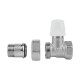 Кран радіаторний Icma 1/2" прямий без ручки №815