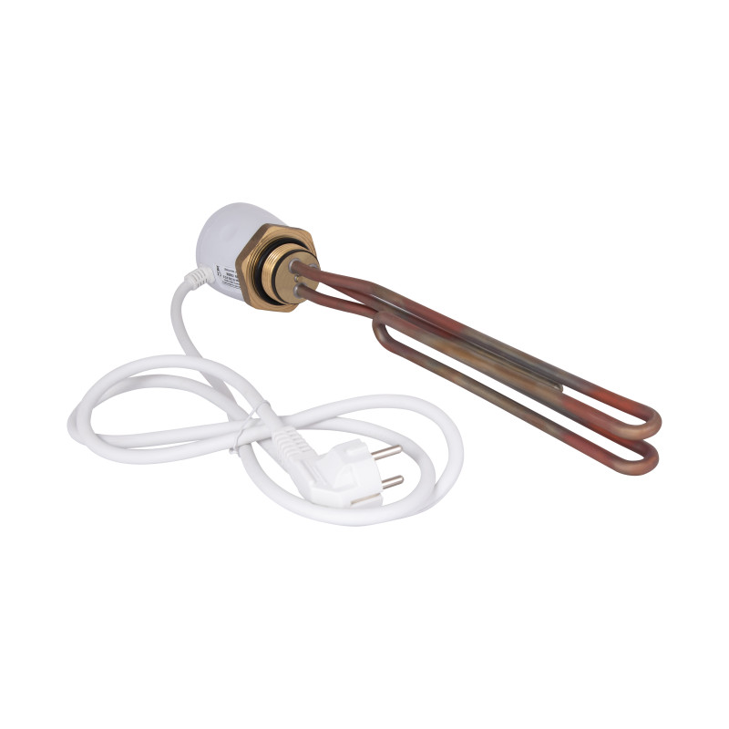 ТЕН з термостатом Galmet GE, 3 кВт, 230 В - 5/4" (1 1/4") (100-140 л) (41030001)