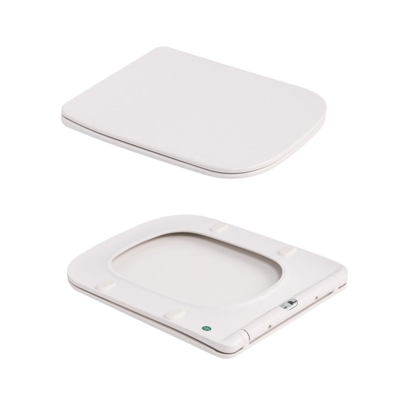 Унітаз підвісний Qtap Tern Ultra Quiet 520×345×325 мм, Marble, з сидінням Slim Duroplast / Soft-close / Quick Release QTTER26MR49002