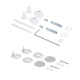 Унітаз підвісний Qtap Tern Ultra Quiet 520×345×325 мм, Marble, з сидінням Slim Duroplast / Soft-close / Quick Release QTTER26MR49002