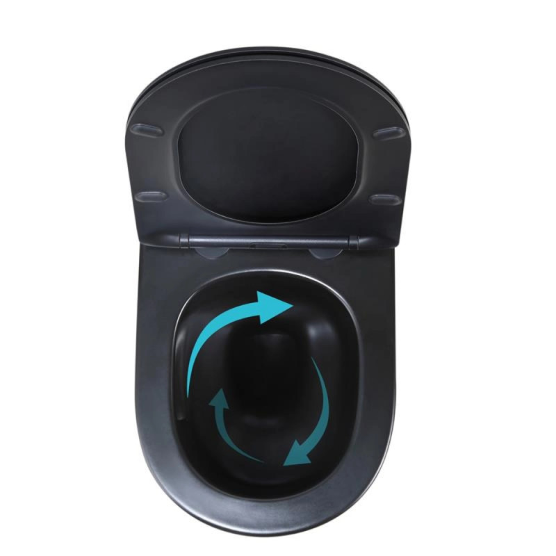 Готове рішення Qtap для ванної кімнати: підвісний унітаз Jay Ultra Quiet 485x360x320 + комплект інсталяції Standard (кругла клавіша Chrome)