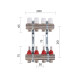Колектор з витратомірами Thermo Alliance Standart 1" 4 виходи SD235W4