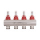 Колектор з витратомірами Thermo Alliance Standart 1" 4 виходи SD235W4