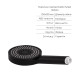 Комплект Qtap Slavonice Black Matt: Змішувач  QTROB4060102B + Шланг QTHADPVCSQ160B + Лійка QTRUC125BLM45951