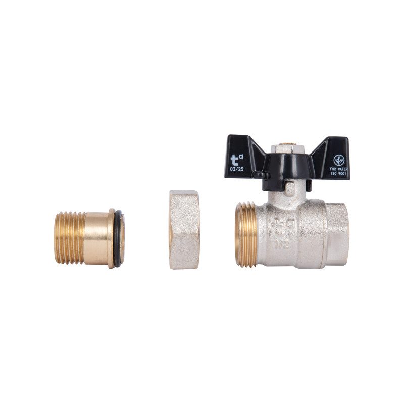Кран кульовий "Американка" Thermo Alliance Base прямий 1/2" ВЗ SD221W15