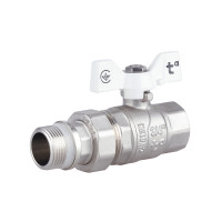 Кран кульовий "Американка" Thermo Alliance Forte 3/4" з антипротіканням прямий SF222W20