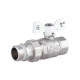 Кран кульовий "Американка" Thermo Alliance Forte 3/4" з антипротіканням прямий SF222W20