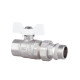 Кран кульовий "Американка" Thermo Alliance Forte 3/4" з антипротіканням прямий SF222W20