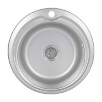 Кухонна мийка Brinex 510-D 0,8 мм Micro Decor (BRIN510MDEC08)