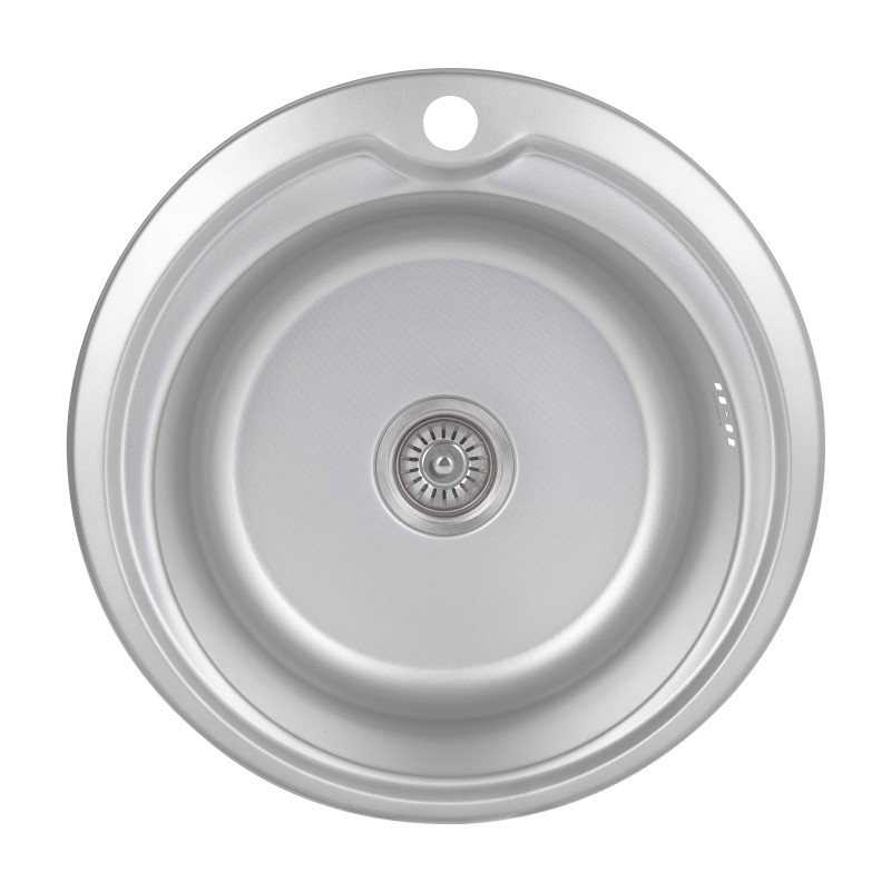 Кухонна мийка Brinex 510-D 0,8 мм Micro Decor (BRIN510MDEC08)