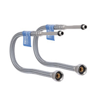 Шланг для підключення змішувача Thermo Alliance Standart (пара) 100 см NYLON M10x1/2"В довга ігла TAS386W100L