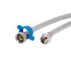 Шланг для води Thermo Alliance Standart  30 см, нерж. обплетення в силіконі, 1/2"ВЗ TAS390W30 