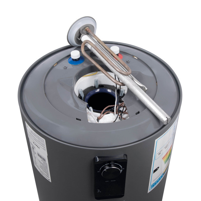 Водонагрівач електричний 50 л Grey універсальний, мокрий ТЕН 1,5 кВт D50VH15Q2G Thermo Alliance