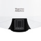 Водонагрівач електричний Thermo Alliance Spectra Flat 50 л універсальний, мокрий ТЕН 3,3 кВт, h 279 мм