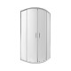 Душова кабіна Qtap Taurus CRM1099AC6 90х90 см, скло Clear 6 мм покриття CalcLess, без піддона