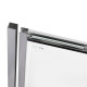 Душові двері в нішу Qtap Taurus CRM201-11.C6 110-120x200 см, скло Clear 6 мм, покриття CalcLess
