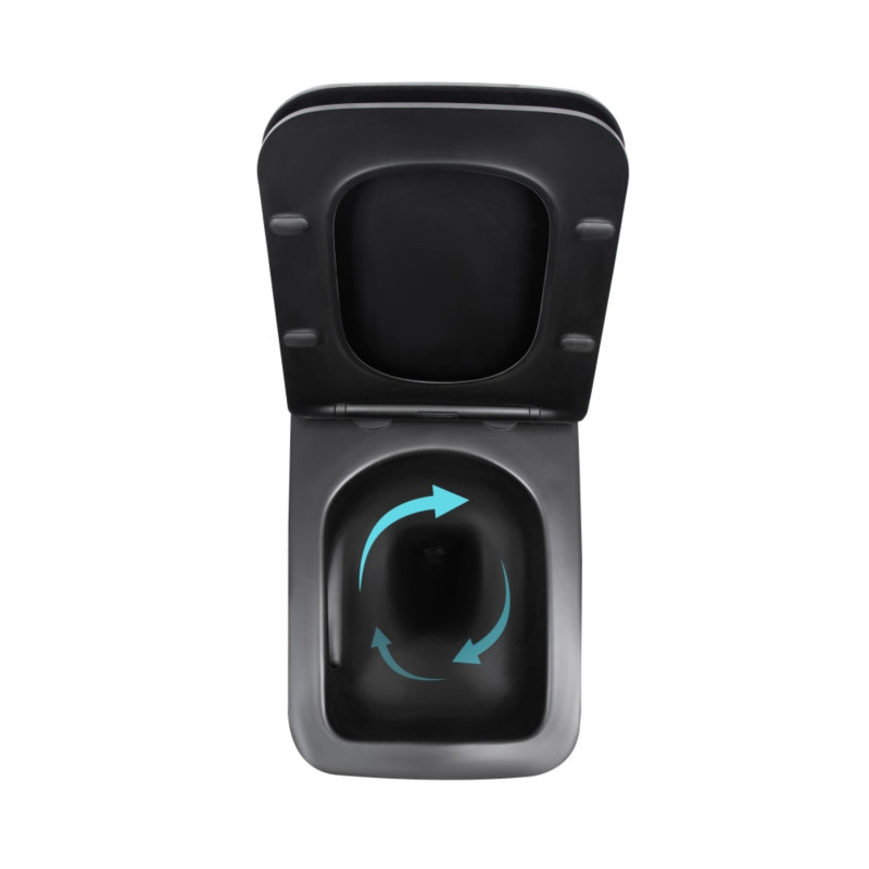 Готове рішення Qtap для ванної кімнати: підвісний унітаз Gemini Ultra Quiet 520x360x350 + комплект інсталяції Standard (кругла клавіша Chrome)