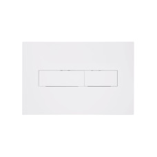Клавіша змиву Qtap Standard 152x236x28 мм, White, лінійна QTSTD164W49471