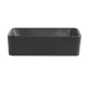 Комплект Qtap Tern Anthracite 3 в 1: підвісний унітаз Ultra Quiet + біде підвісне + раковина накладна QTROBAN49157