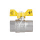 Кран кульовий Thermo Alliance Forte 3/4" ВР для газа (метелик) SF602G20