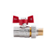 Кран кульовий "Американка" Thermo Alliance Standart 1/2" ВЗ прямий SD220NW15PN40