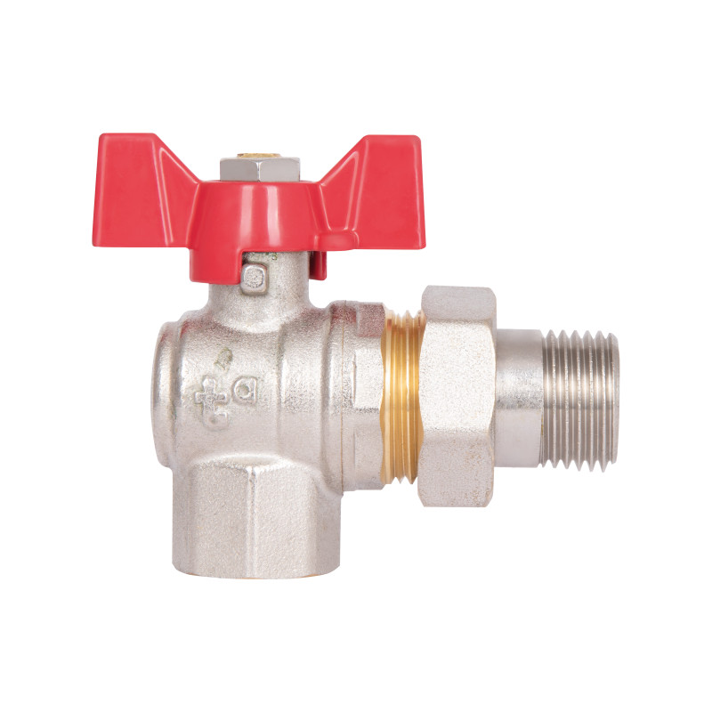 Кран кульовий "Американка" Thermo Alliance Standart кутовий 1/2" ВЗ SD222W15