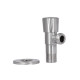 Кран кутовий Thermo Alliance Standart 1/2"ЗЗ нерж., з керам. буксою TAS347W1515SS