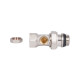 Кран радіаторний SD Plus 1/2" ВЗ з антипротіканням прямий SD227W15