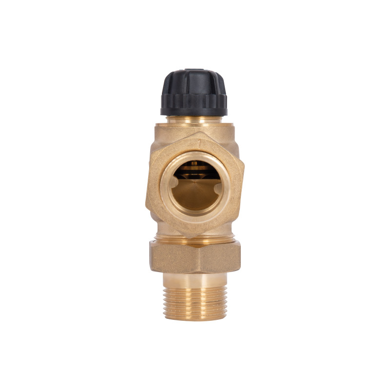 Кран триходовий розподільний без термоголовки Thermo Alliance Forte (M30x1,5; 30-70°С) 1" (11/4") TAF362W2532