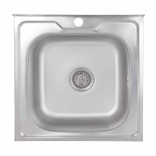 Кухонна мийка Brinex 5050 0,6 мм Satin (BRIN5050SAT06)